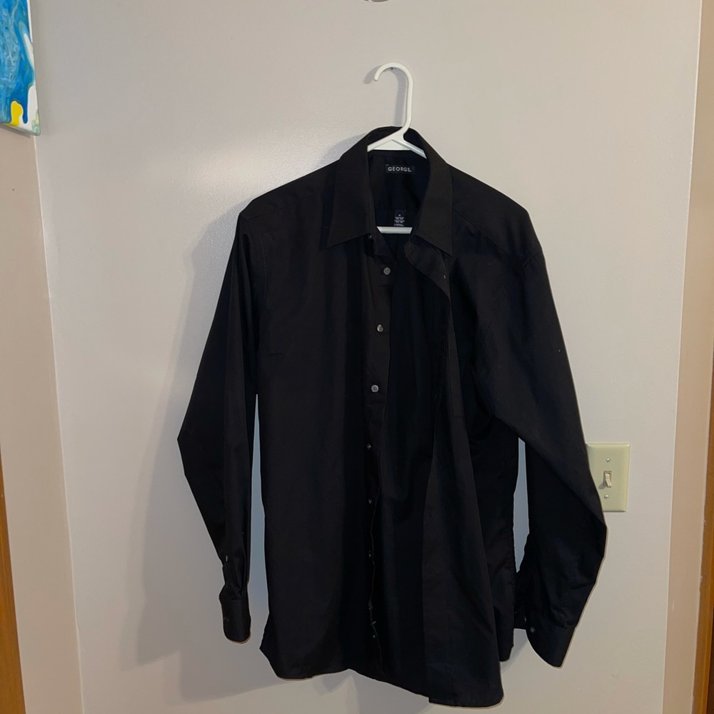 black dress shirt